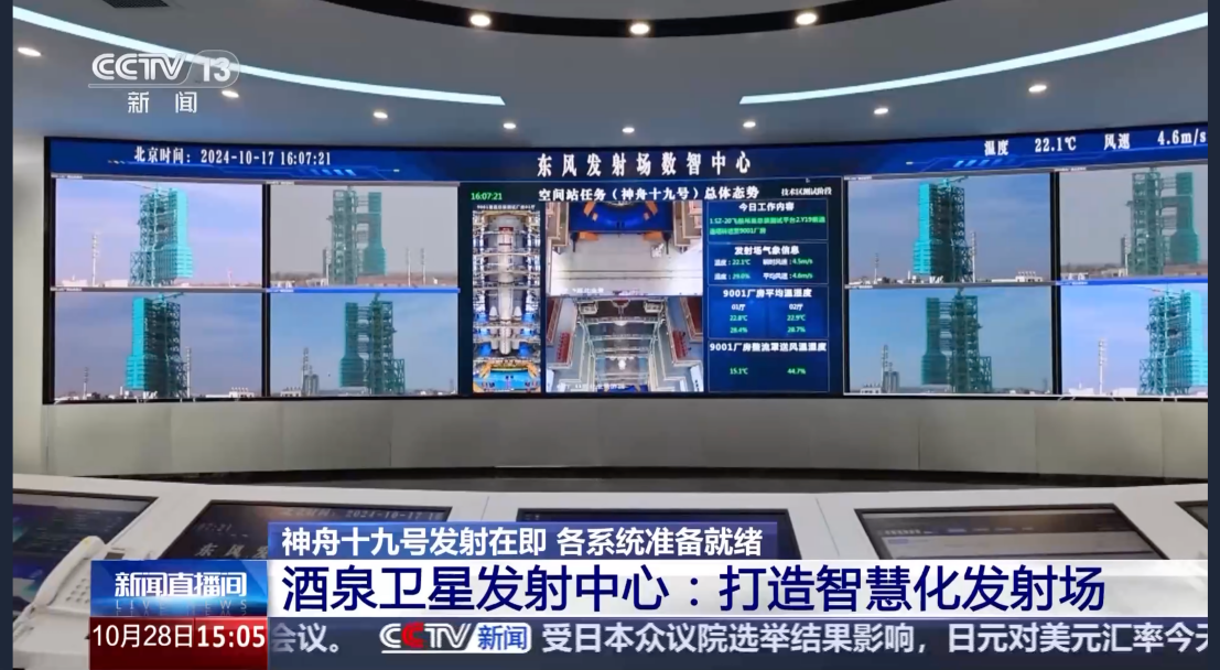 神舟十九號(hào)發(fā)射在即！聯(lián)建光電助力打造酒泉衛(wèi)星智慧化發(fā)射場(chǎng)